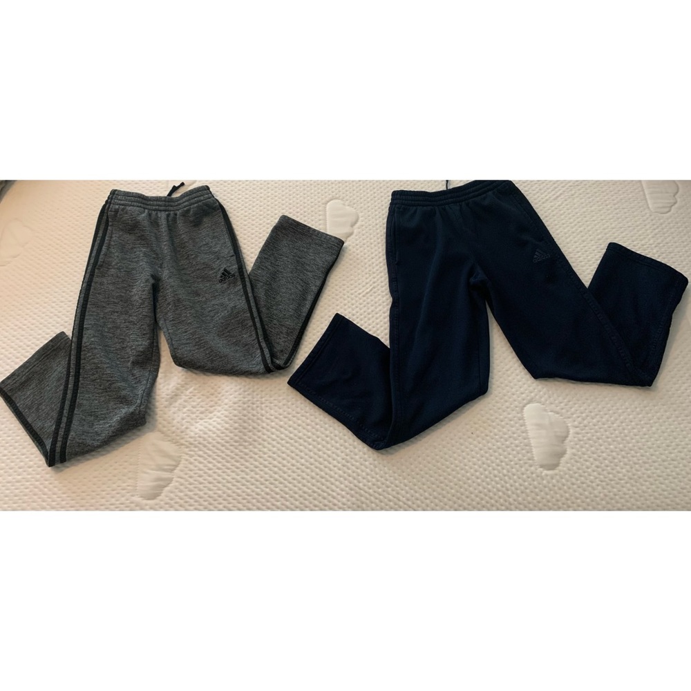 2 pair Adidas Boys YM (Size 10/12) Sweatpants